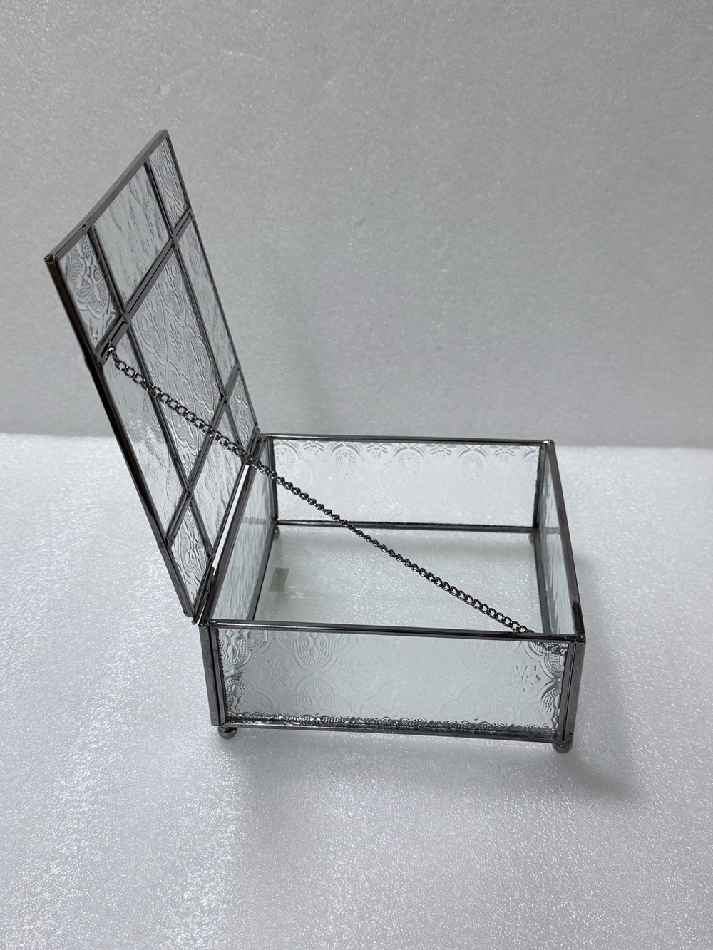 Glass jewelry Box